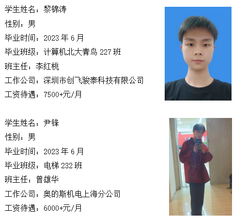 邵阳县工业职业技术学校毕业生对口就业情况