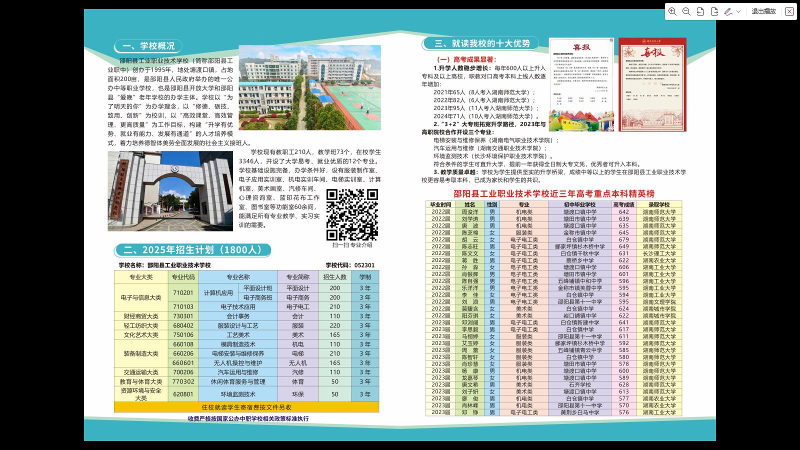 邵阳县工业职业技术学校2025招生简章
