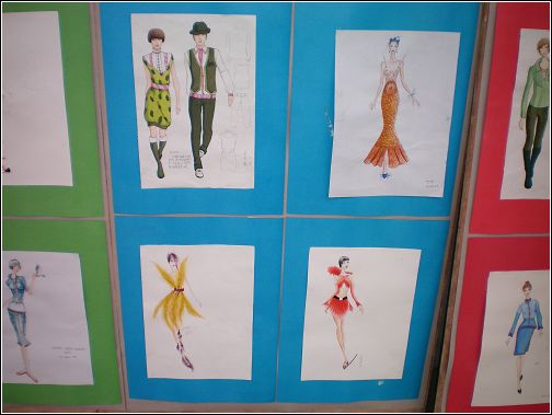 服装、美术专业学生作品展览