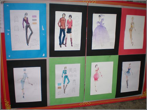 服装、美术专业学生作品展览