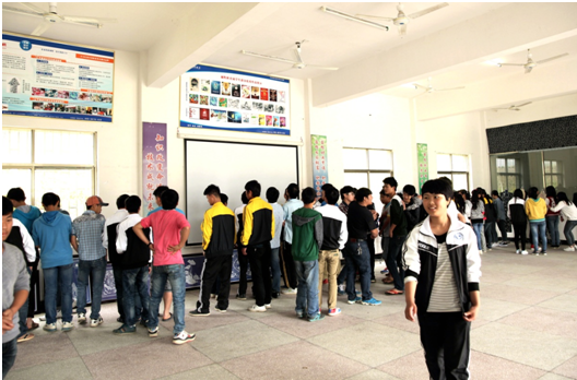 县工业职中举办“职业教育活动周”校园开放日活动