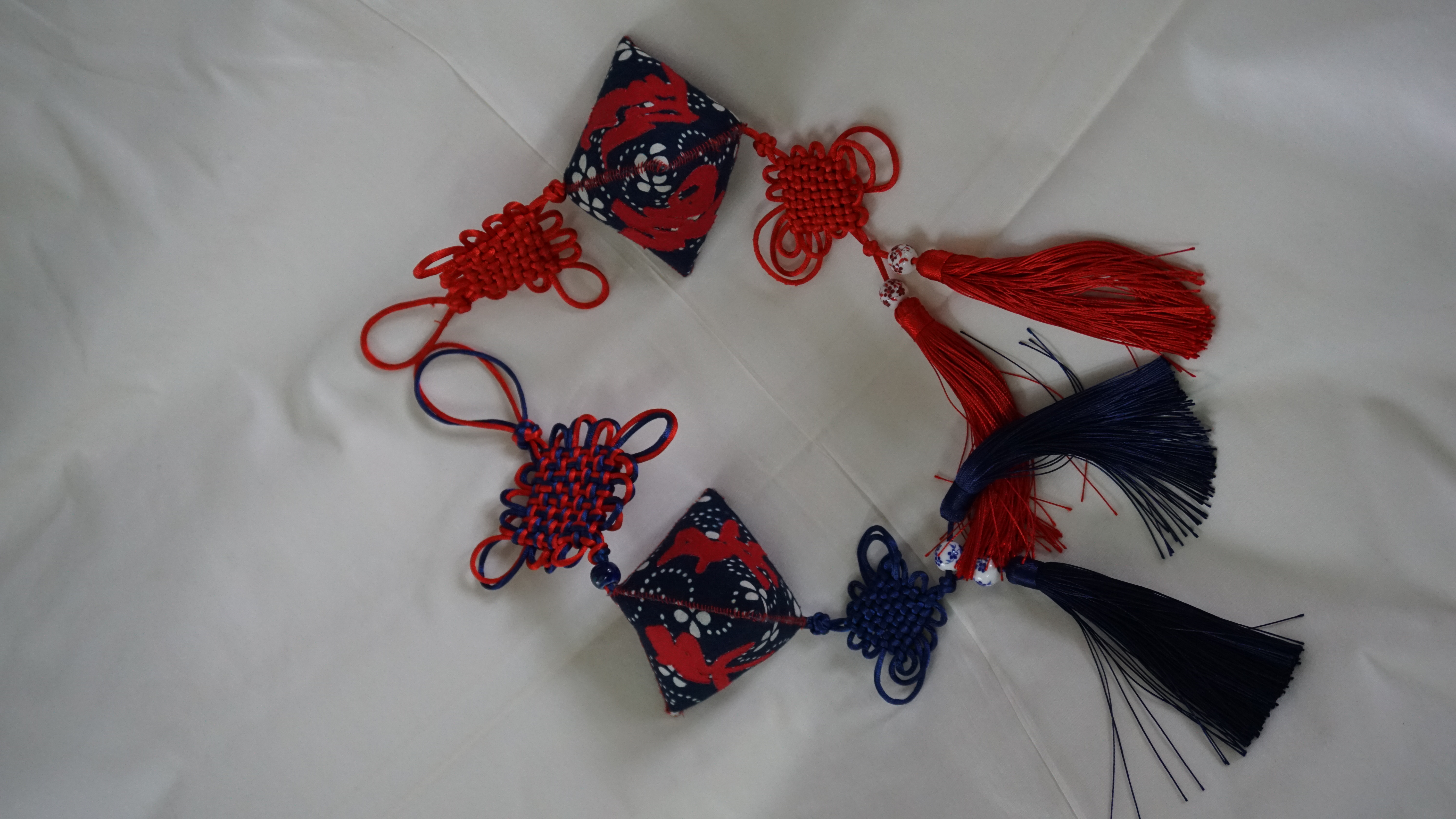 蓝印花布作品--手工艺品