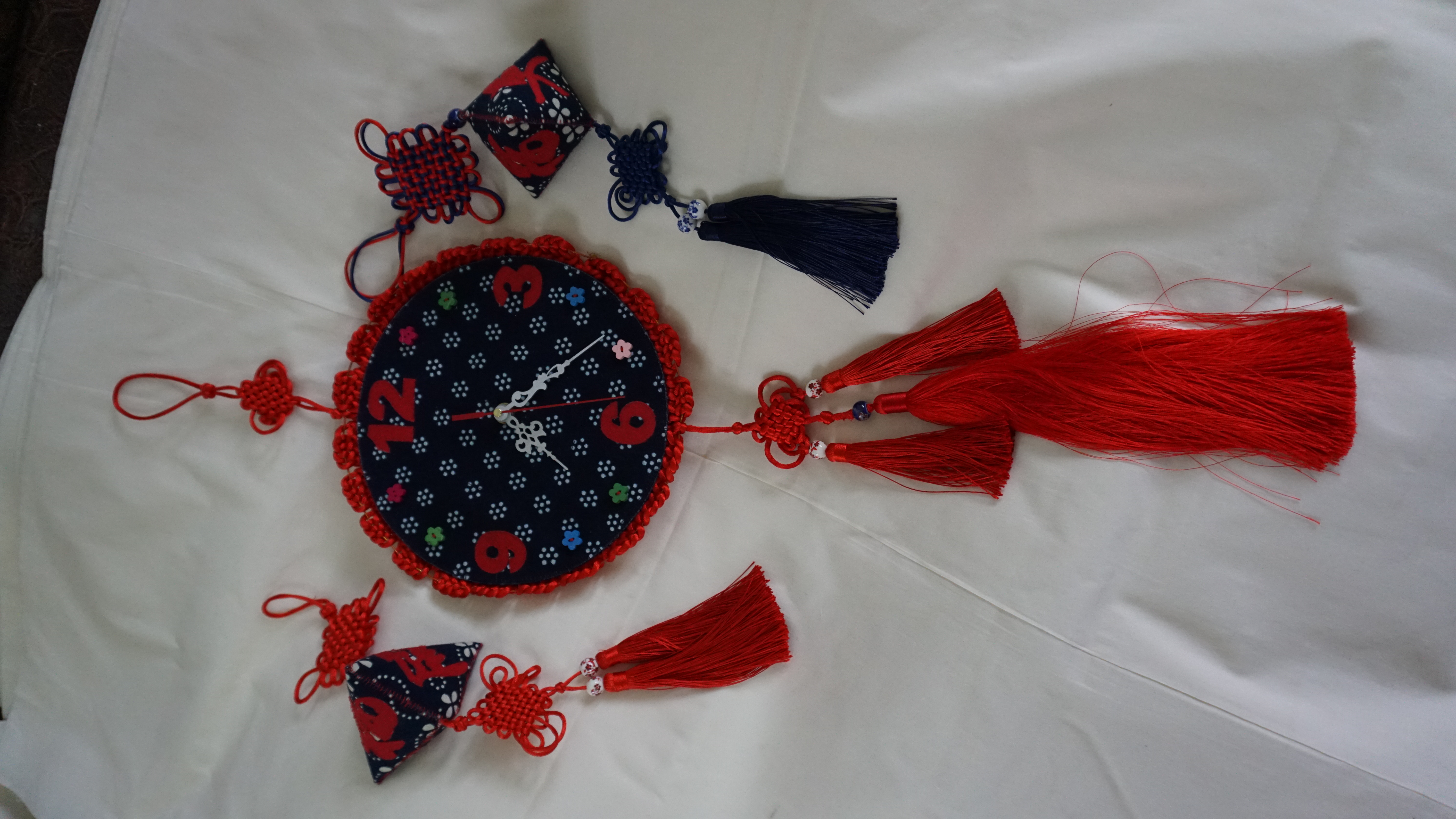 蓝印花布作品--手工艺品