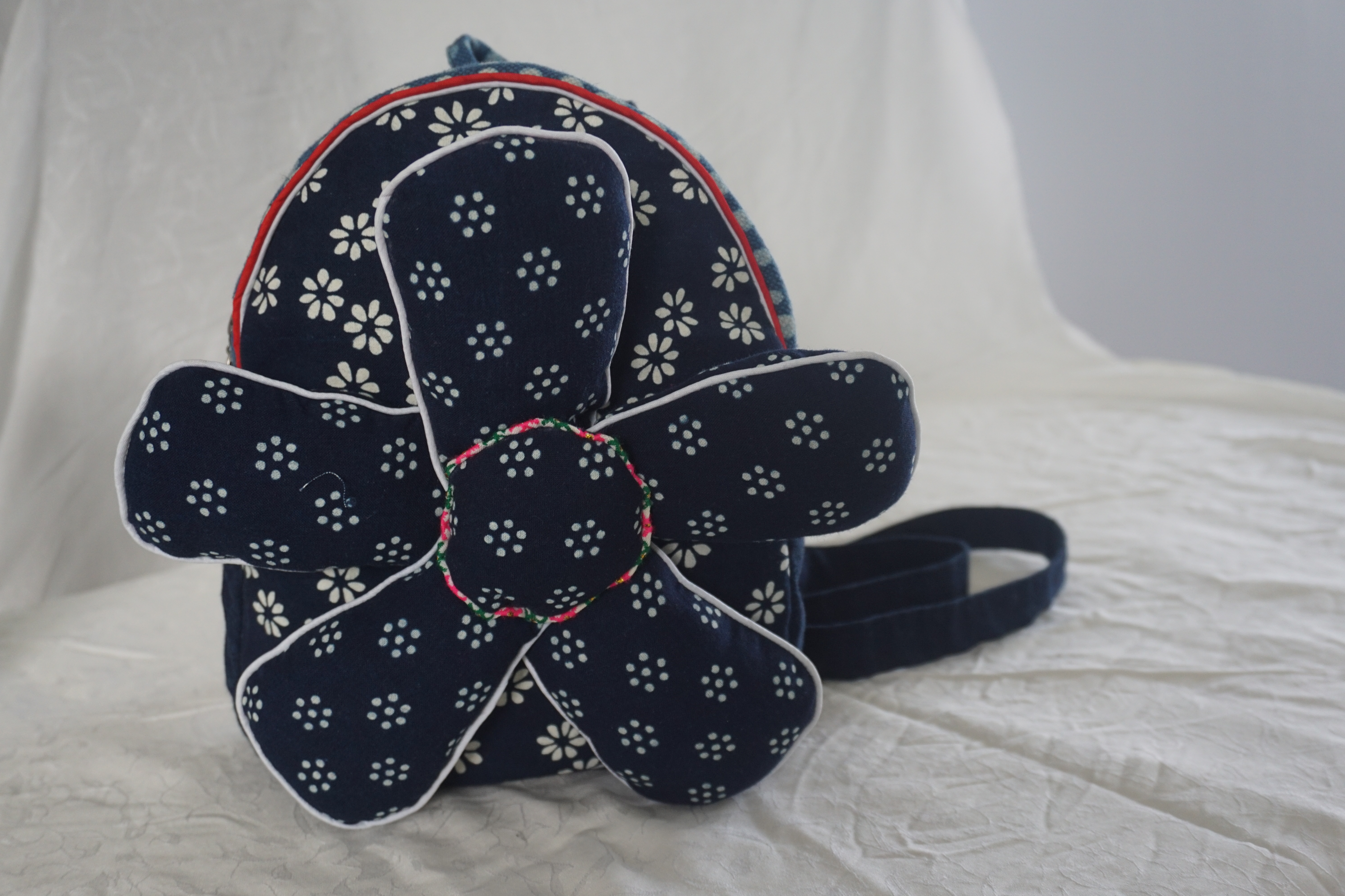 蓝印花布作品-包包