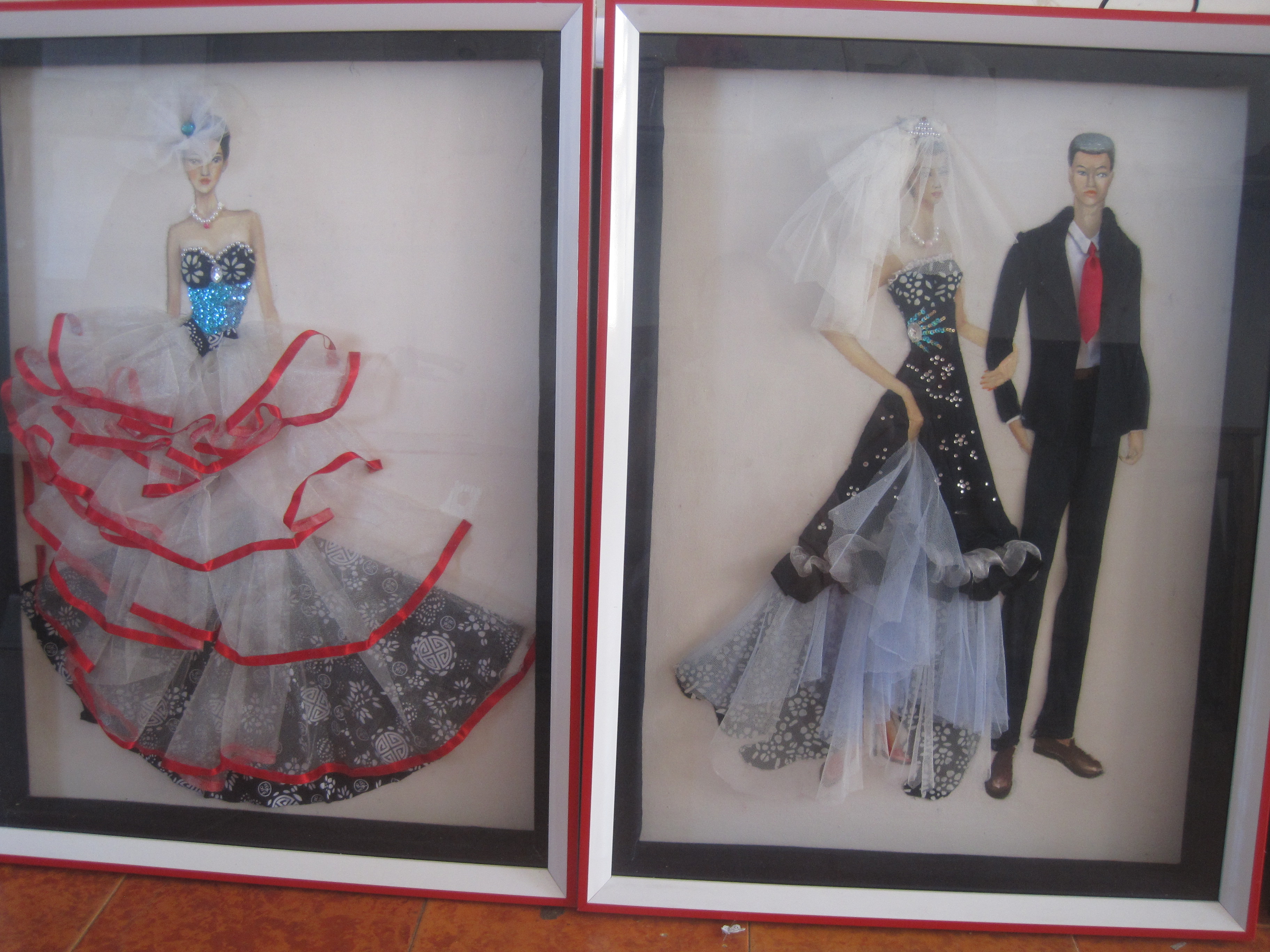 蓝印花布作品-展示