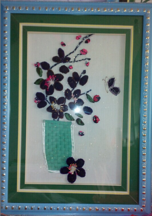 蓝印花布作品-展示