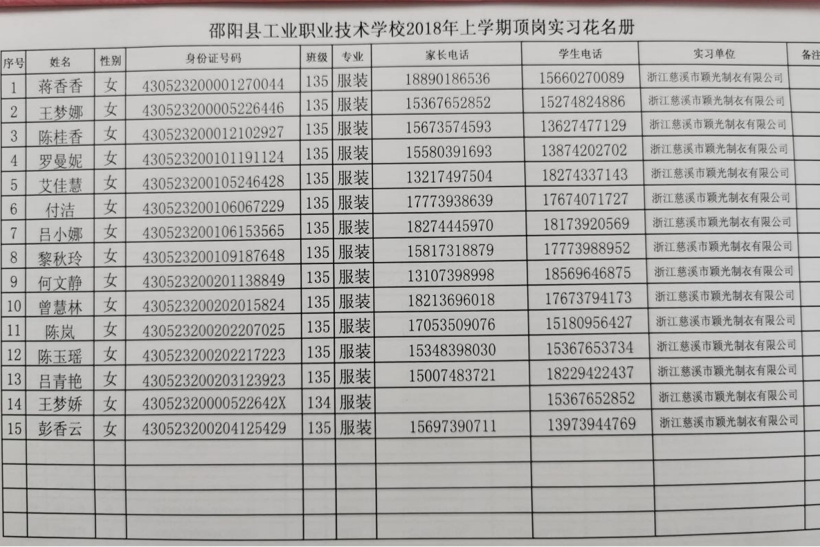 邵阳县工业职业技术学校