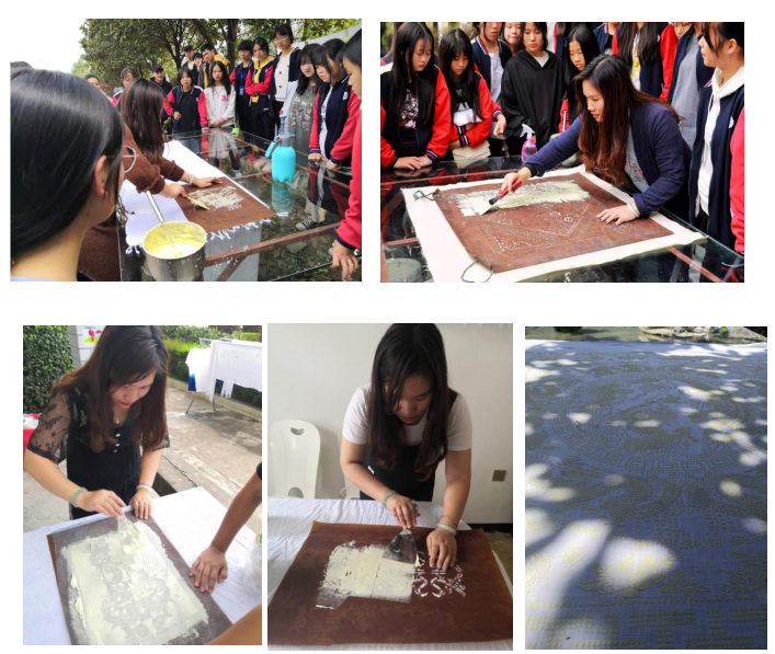 邵阳县工业职业技术学校“蓝印花布校企合作生产实训基地建设”典型案例