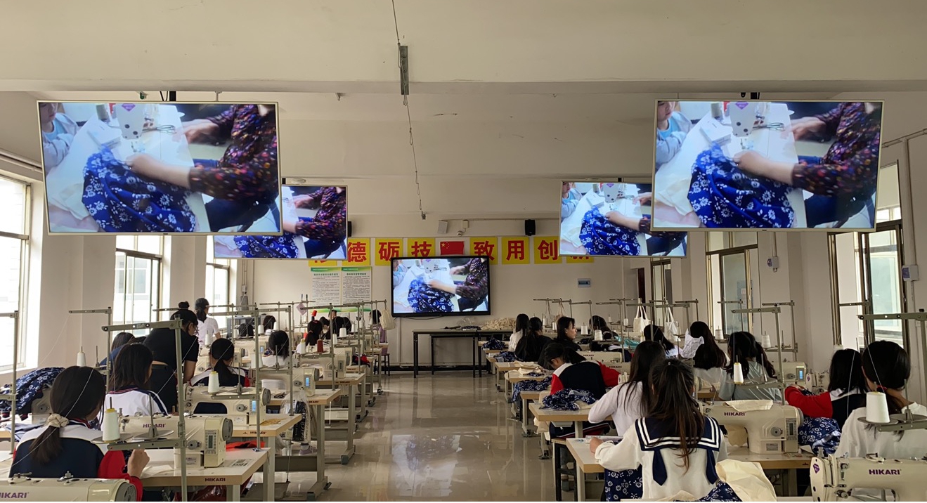 邵阳县工业职业技术学校《邵阳蓝印花布校企合作实训基地建设》支撑材料