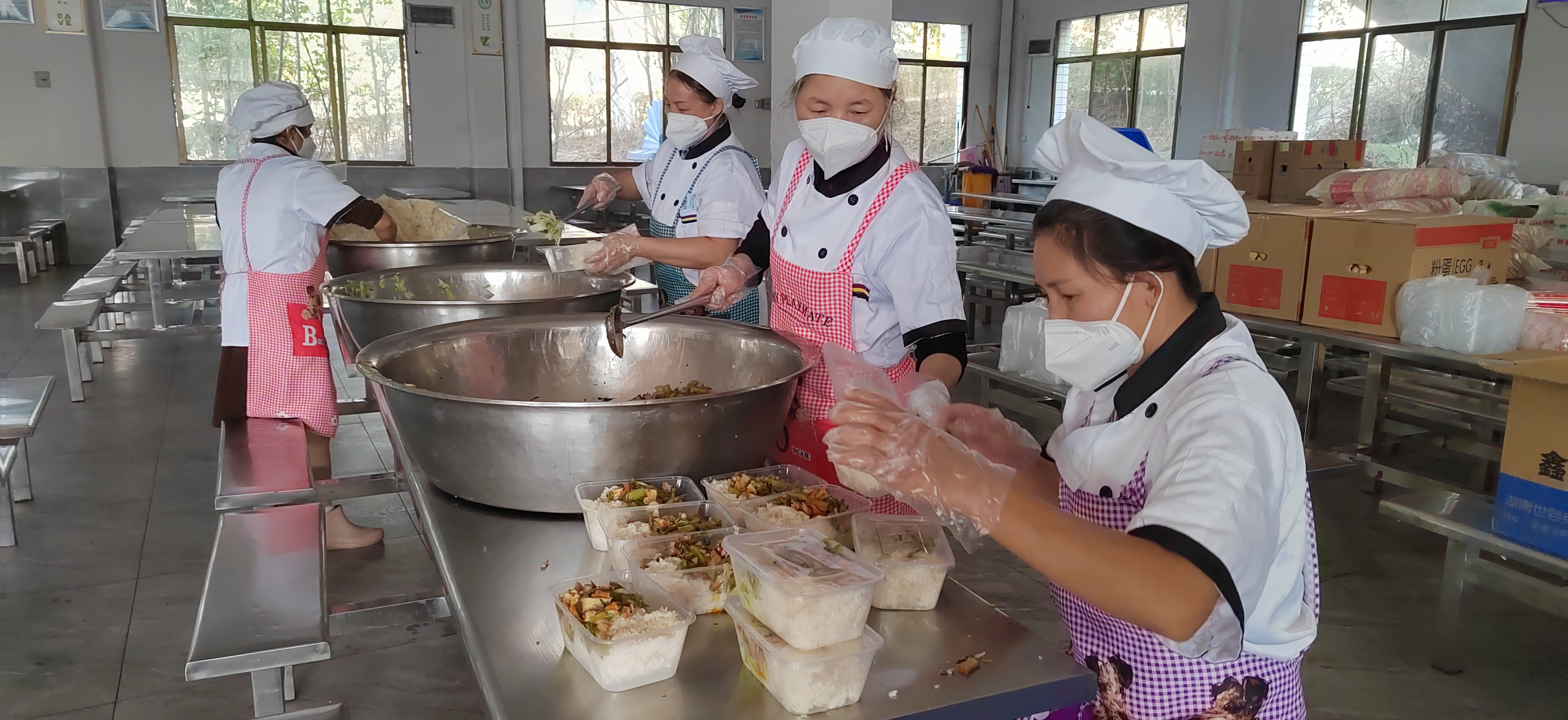 甘于人“后”显担当，“勤”于人先抗疫情