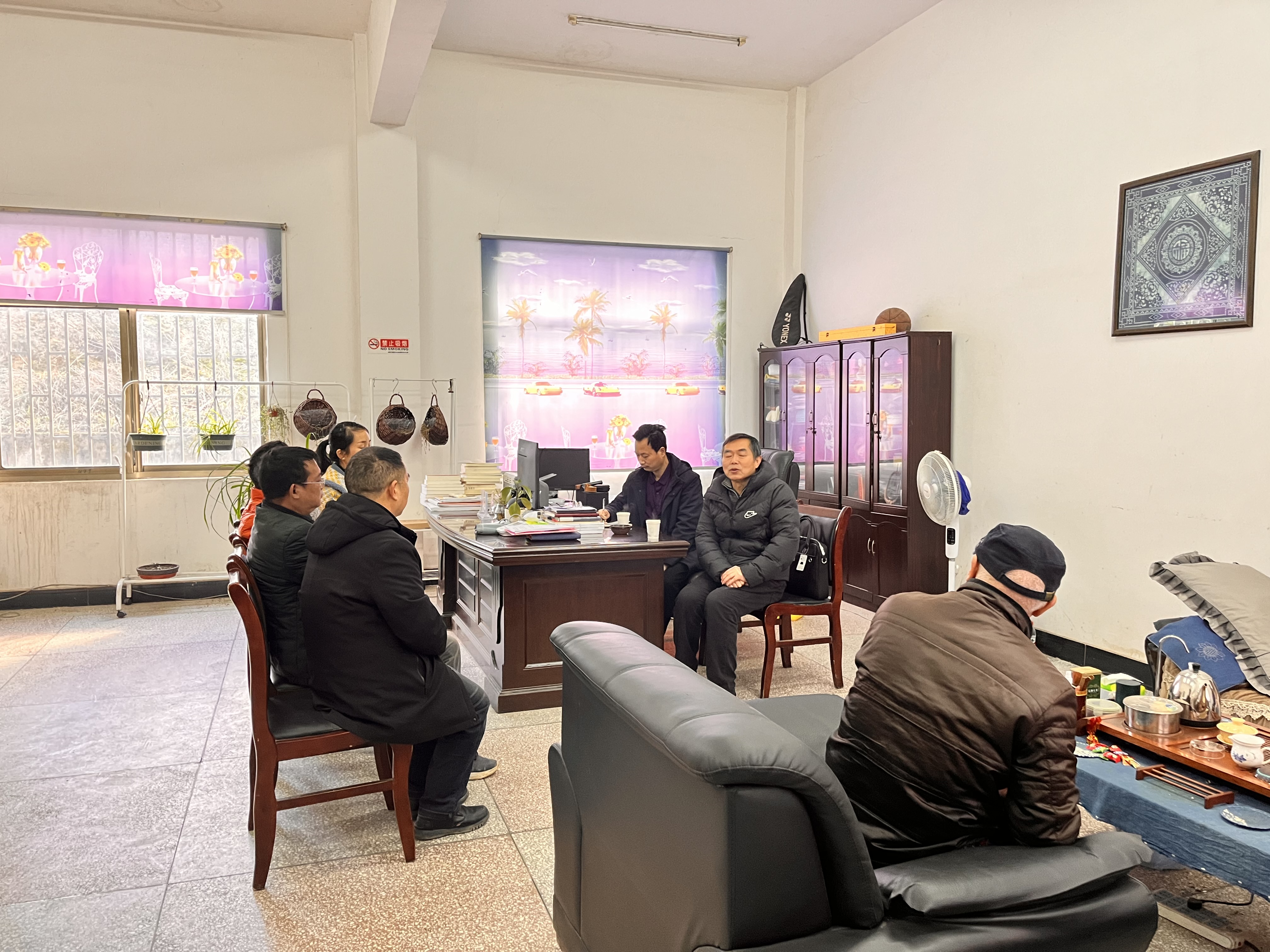 督导督查谋发展，  春风拂面促进步